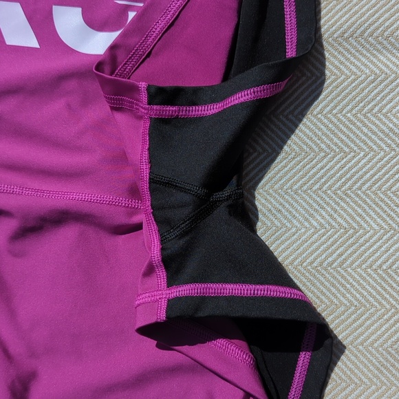 Victoria's Secret black and purple athletic shorts size medium - Picture 4 of 9